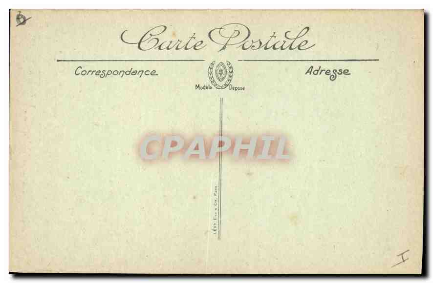 CPA Moulins Chapelle du Lycee Tombeau du Duc de Montmorency — Verso
