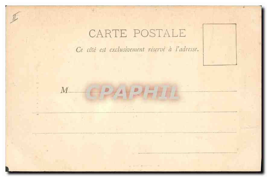 CPA Moulins Eglise du Sacre Coeur — Verso