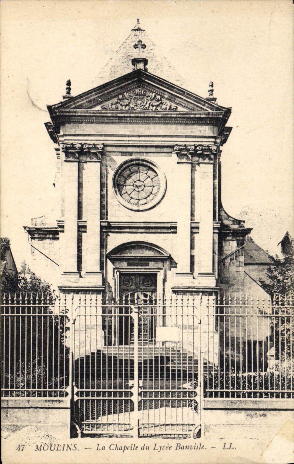 CPA Moulins La Chapelle du Lycee Banville