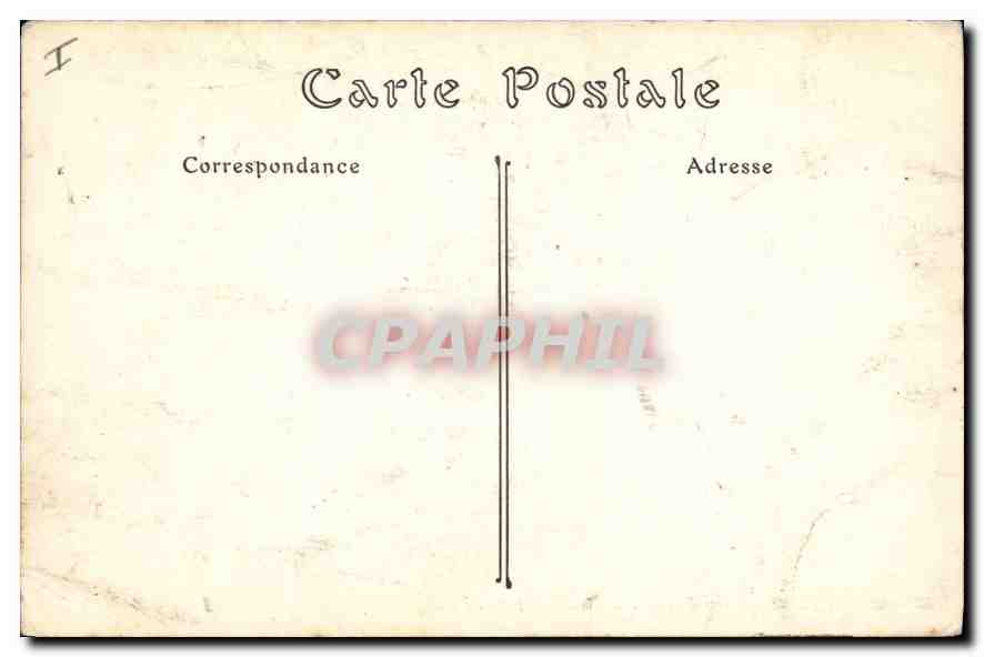 CPA Moulins La Place de la Republique — Verso