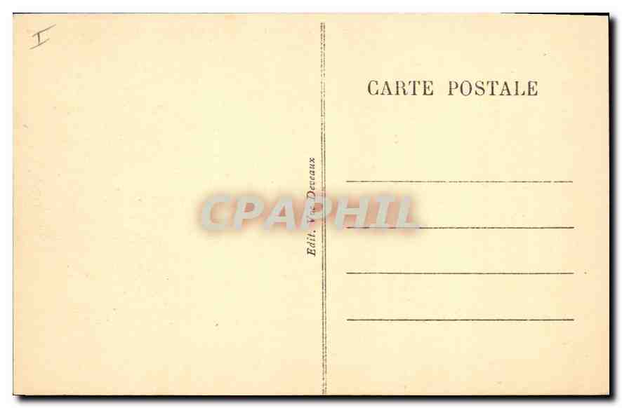 CPA Moulins La Cathedrale (motifs cote sud) — Verso