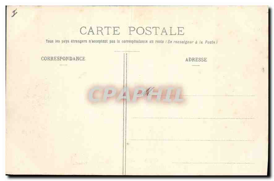 CPA Moulins (Alleir) Interieur de la Cathedrale — Verso