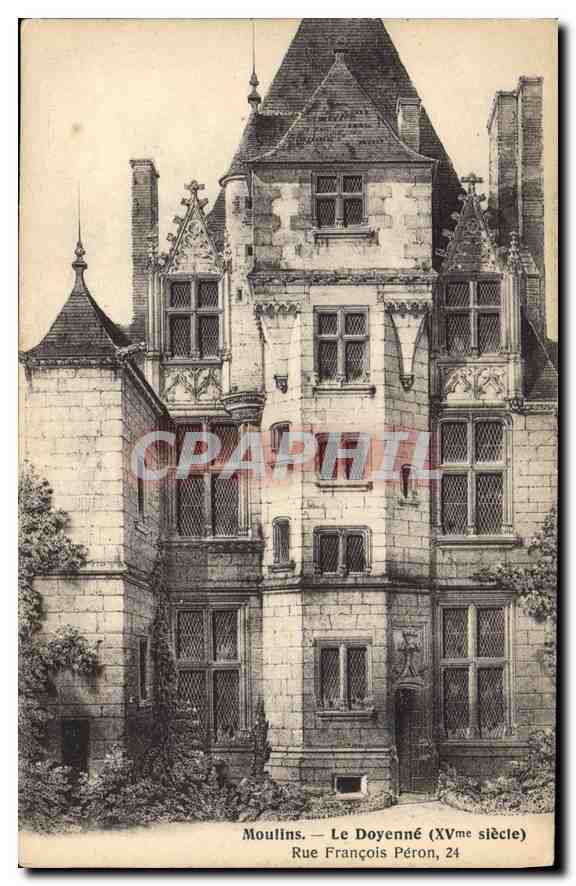 CPA Moulins Le Doyenne (XVe siecle)