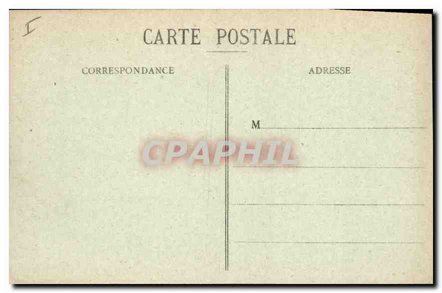CPA Moulins Lycee Banville Porte d'Entree — Verso
