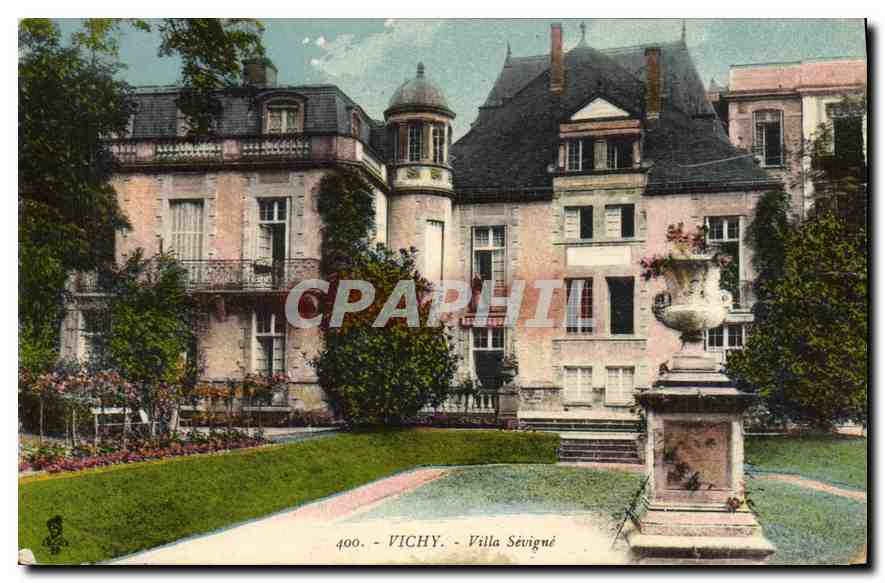 CPA Vichy Villa Sevigne