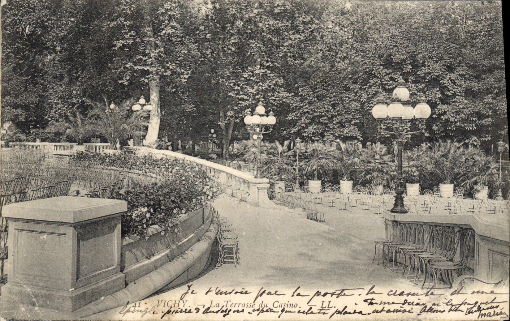 CPA Vichy La Terrasse du Casino