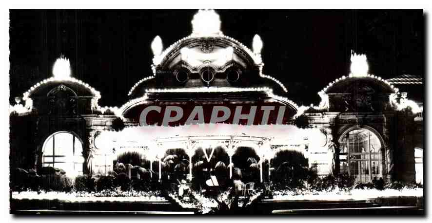 CPA Vichy (Allier) Le Grand Casino de nuit