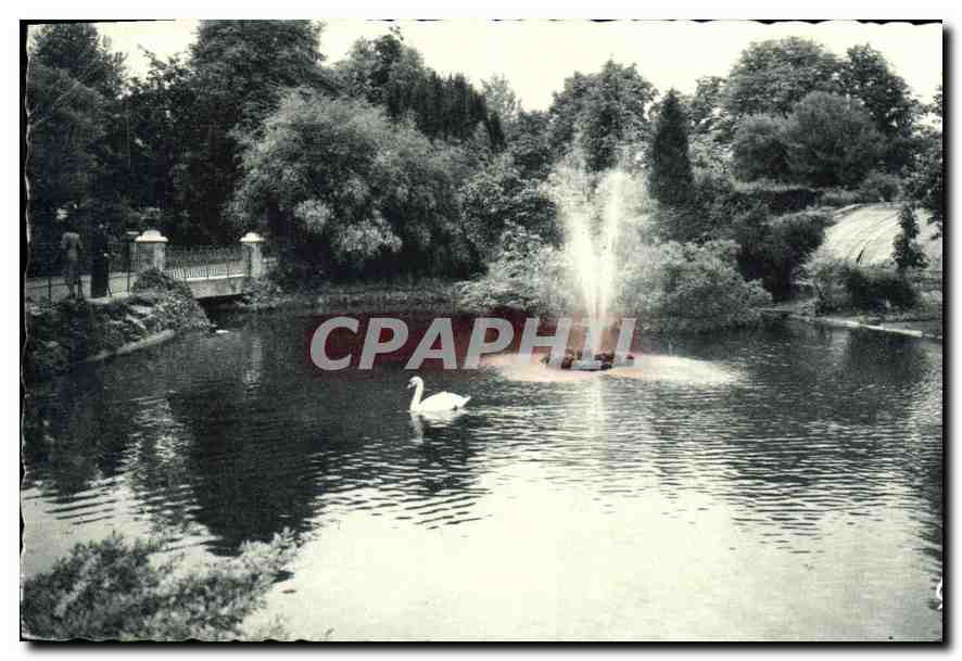 CPA Vichy Bassin des Cygnes
