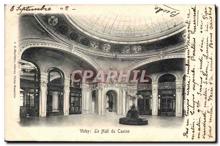 CPA Vichy Le Hall du Casino