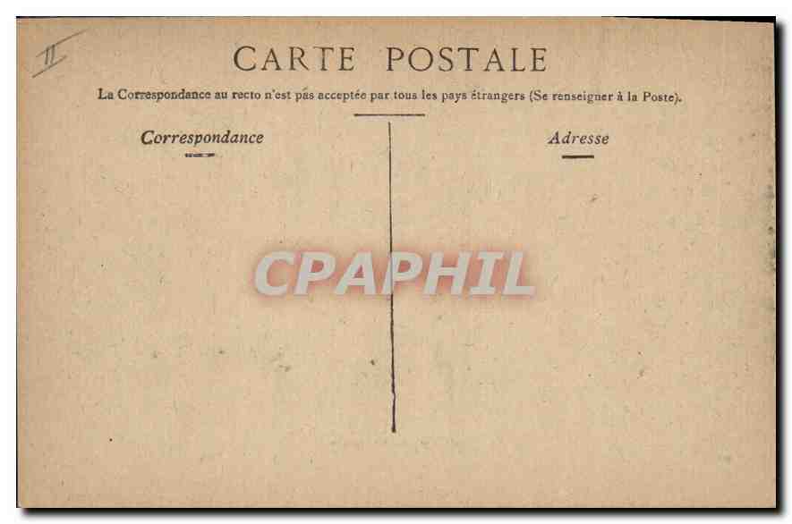 CPA Vichy Le Casino — Rückseite