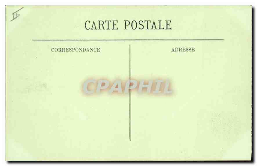 CPA Vichy La Place de la Gare — Rückseite