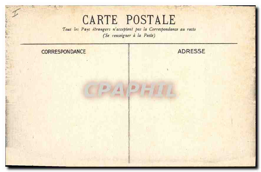 CPA Vichy Entree des Bains 2eme classe — Rückseite