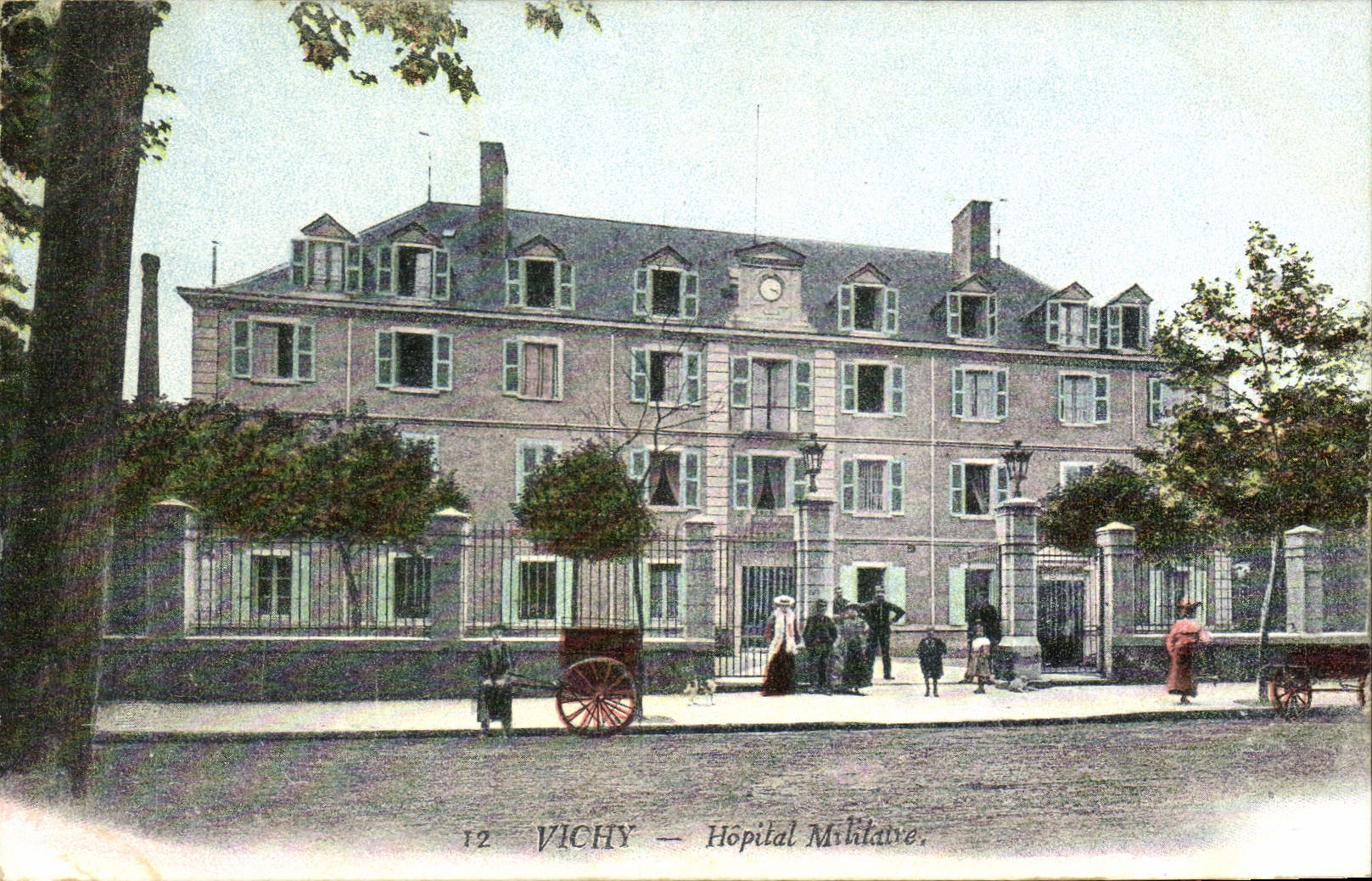 Vichy — Hôpital Militaire — éditeur inconnu, n° 12