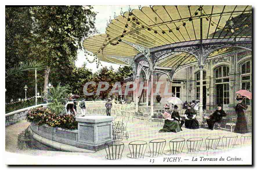CPA Vichy La Terrasse du Casino