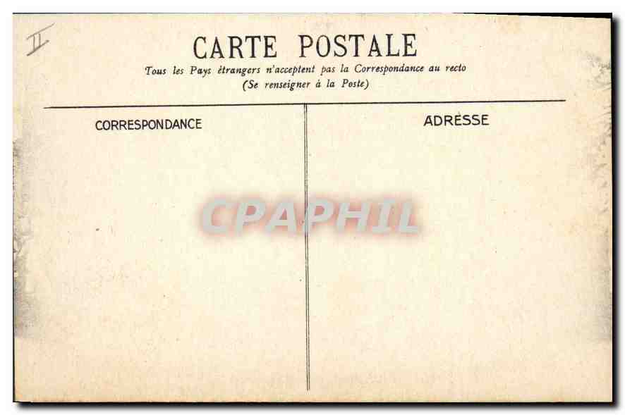 CPA Vichy Galerie Promenoir — Rückseite