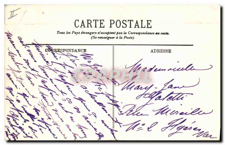 CPA Vichy Une Vue sur l'Allier — Rückseite