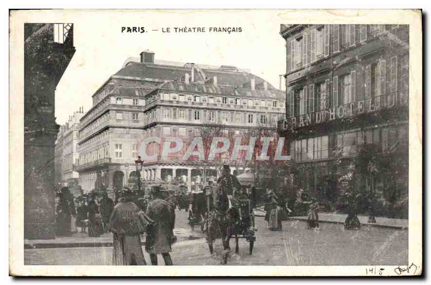 CPA Paris Le Theatre Francais
