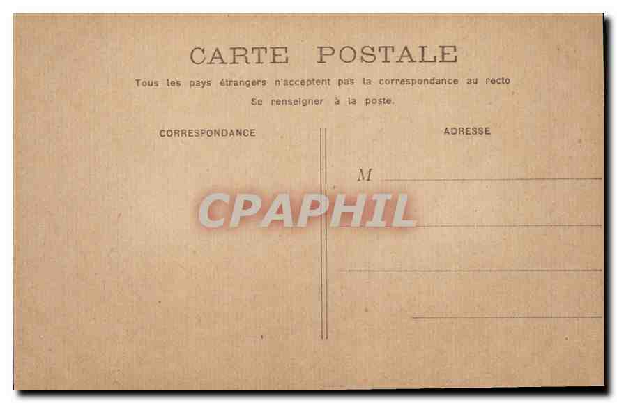 CPA Paris Porte Saint Martin — Verso
