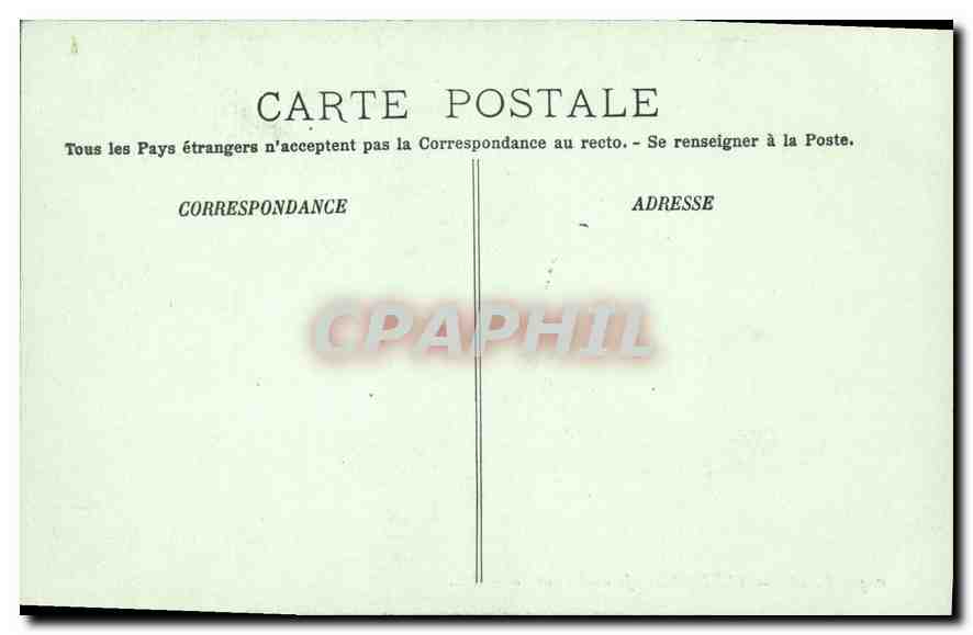 CPA Paris L'Eglise Saint Julien le Pauvre — Verso