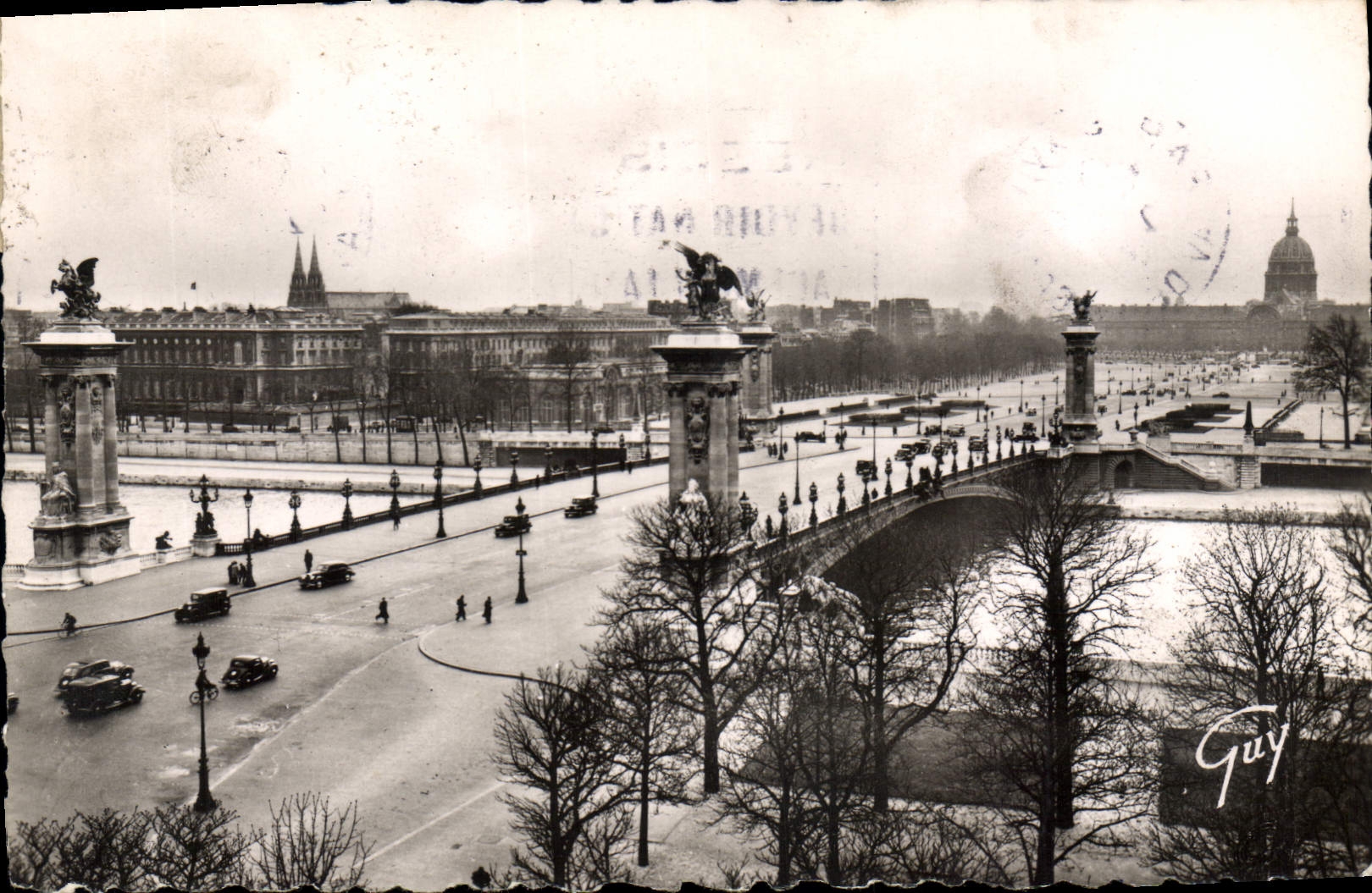 CPA Paris Le Pont Alexandre III