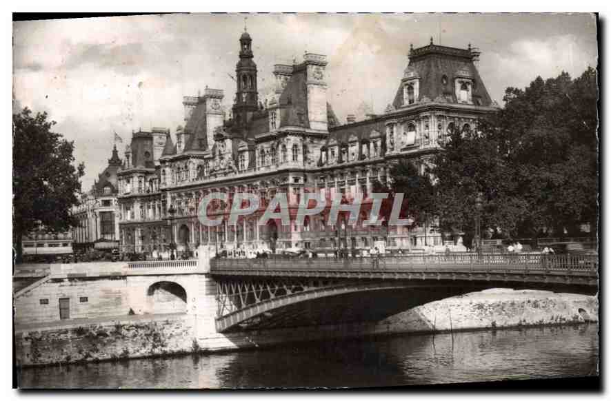 CPA Paris L'Hotel de Ville