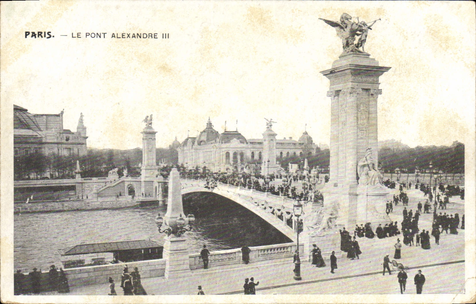 CPA Paris Le Pont Alexandre III