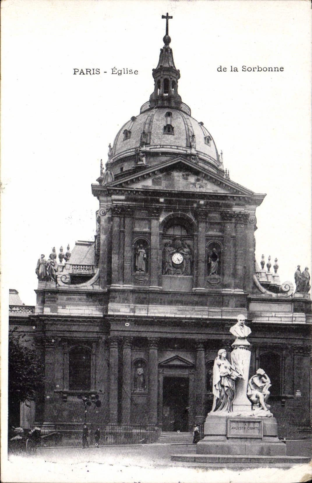CPA Paris Eglise de la Sorbonne