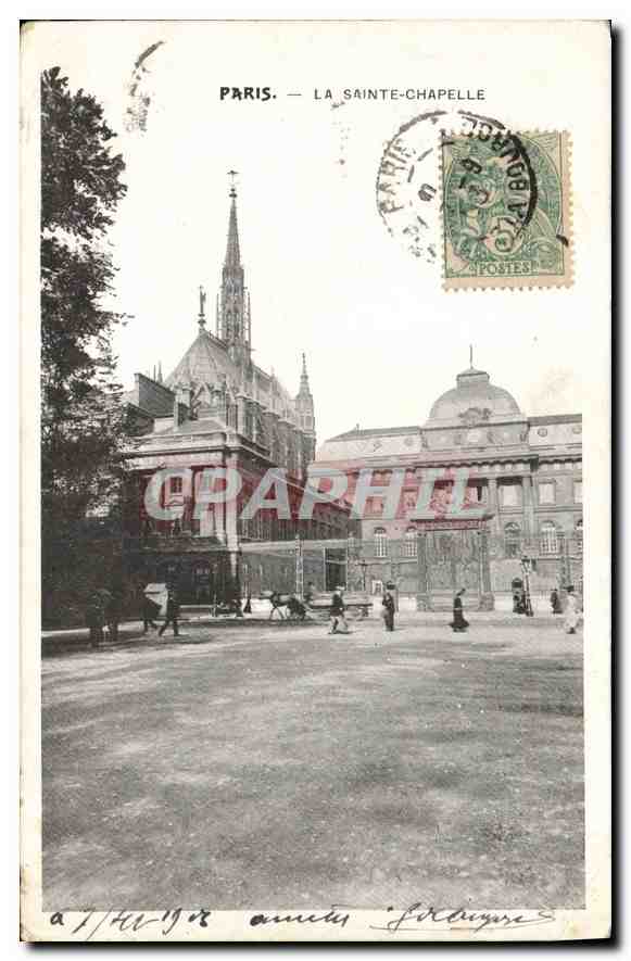 CPA Paris La Sainte Chapelle