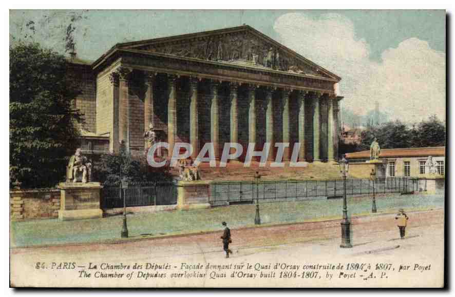 CPA Paris La Chambre des Deputes