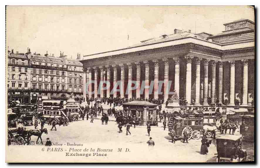 CPA Paris Place de la Bourse
