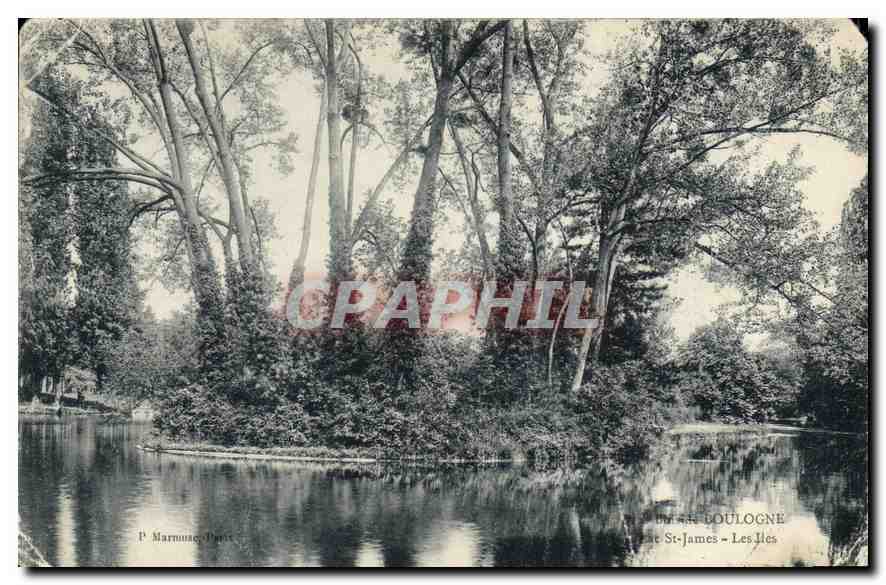 CPA Paris Bois de Boulogne St James Les Iles