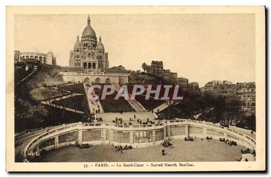 CPA Paris Le Sacre Coeur
