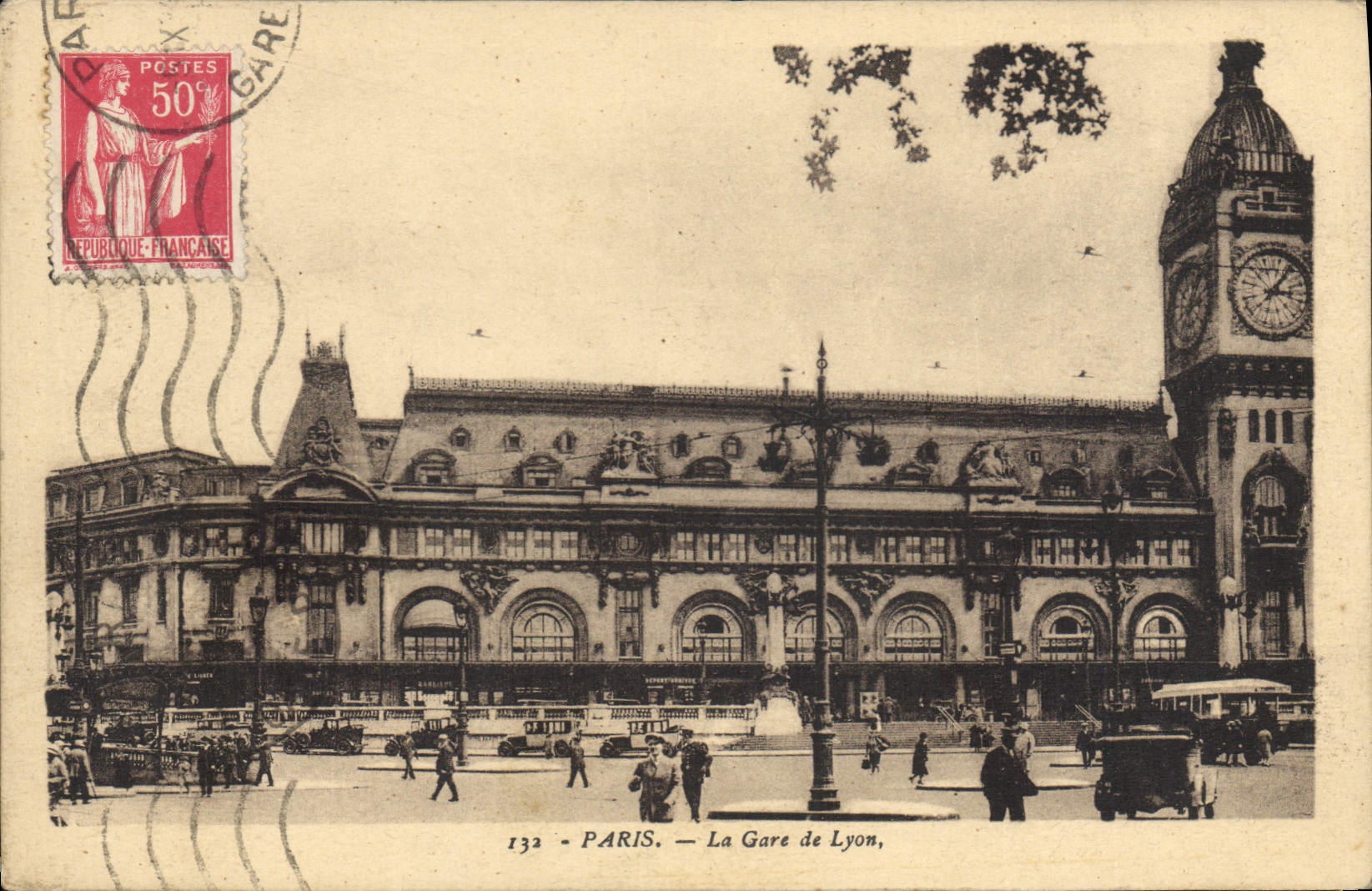 CPA Paris La Gare de Lyon