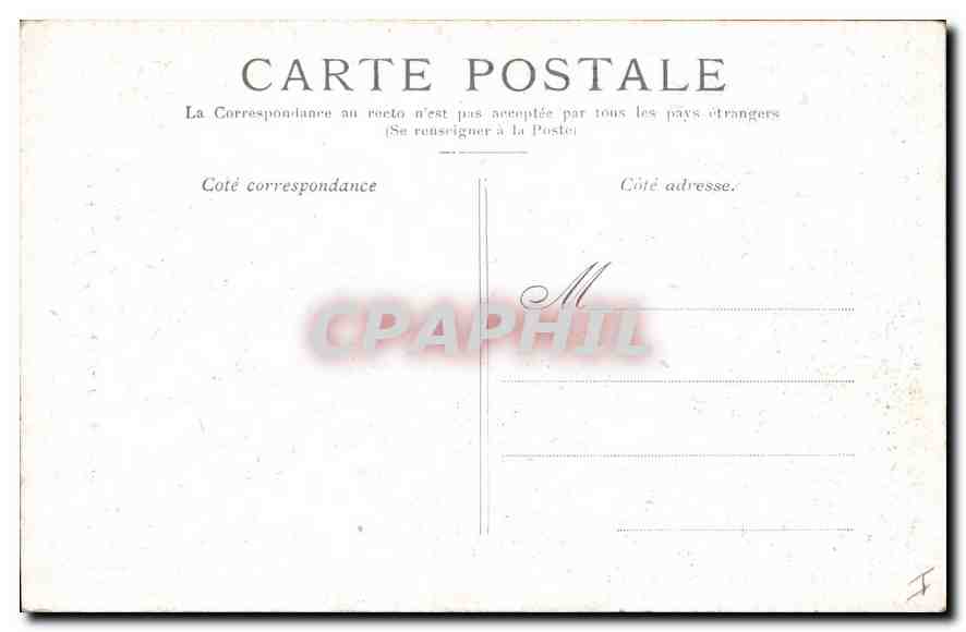 CPA Paris La Basilique de Montmartre — Rückseite