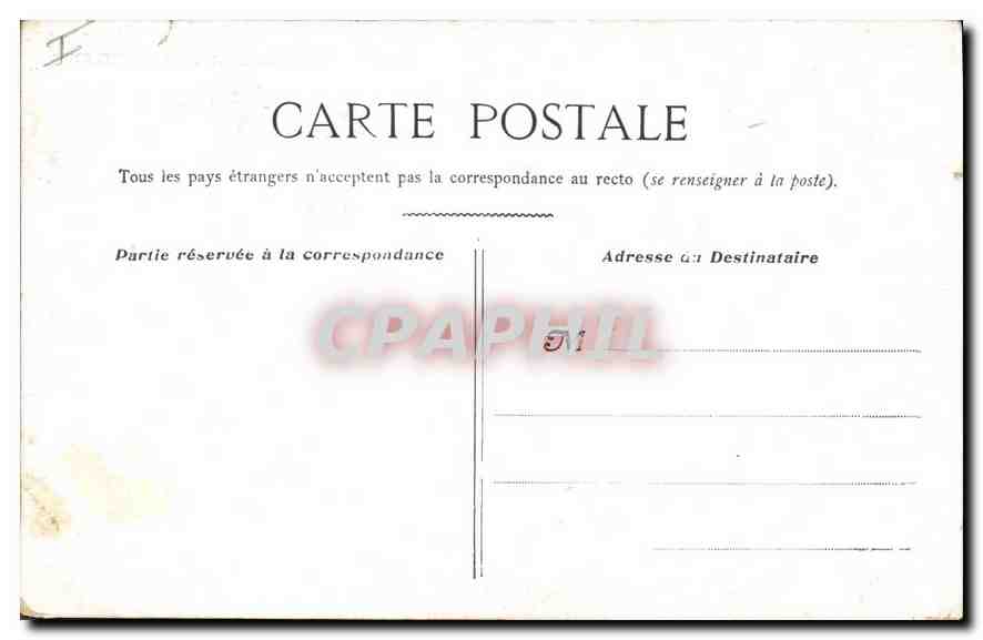 CPA Paris Le Sacre Coeur et le Funiculaire — Rückseite