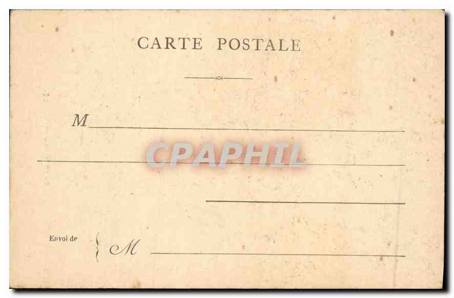 CPA Paris Notre Dame — Rückseite