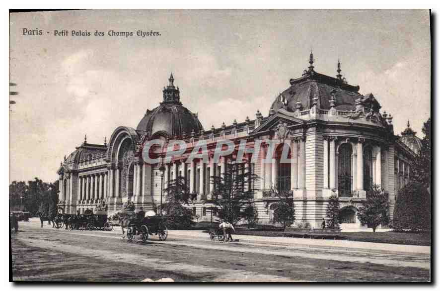 CPA Paris Petit Palais des Champs Elysees