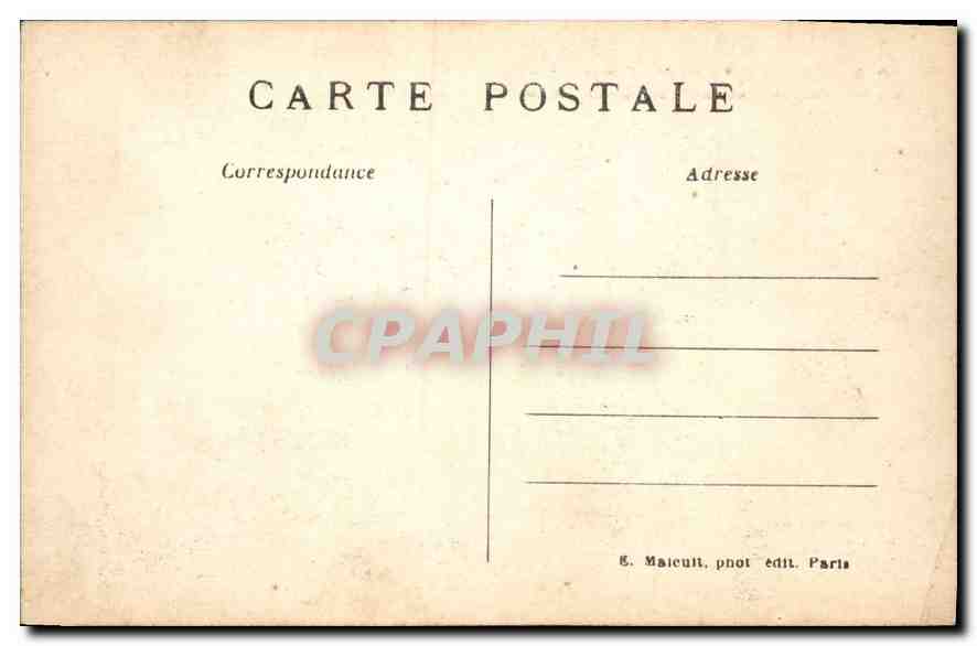 CPA Paris Le Sacre Coeur de Montmartre et la Savoyaede — Rückseite