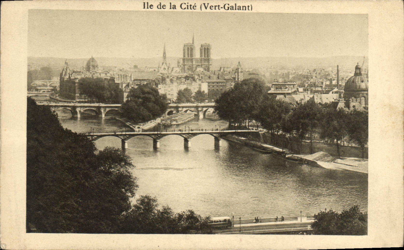 CPA Paris Ile de la Cite (Vert Galant)