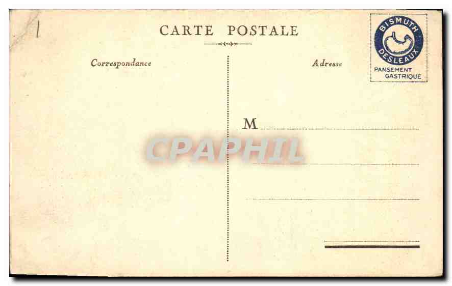 CPA Paris Ile de la Cite (Vert Galant) — Rückseite