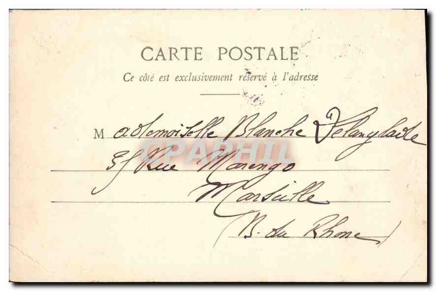 CPA Paris Eglise St Etienne du Mont — Verso