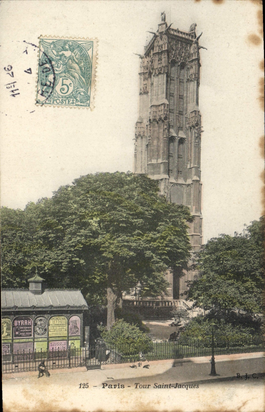 CPA Paris Tour Saint Jacques