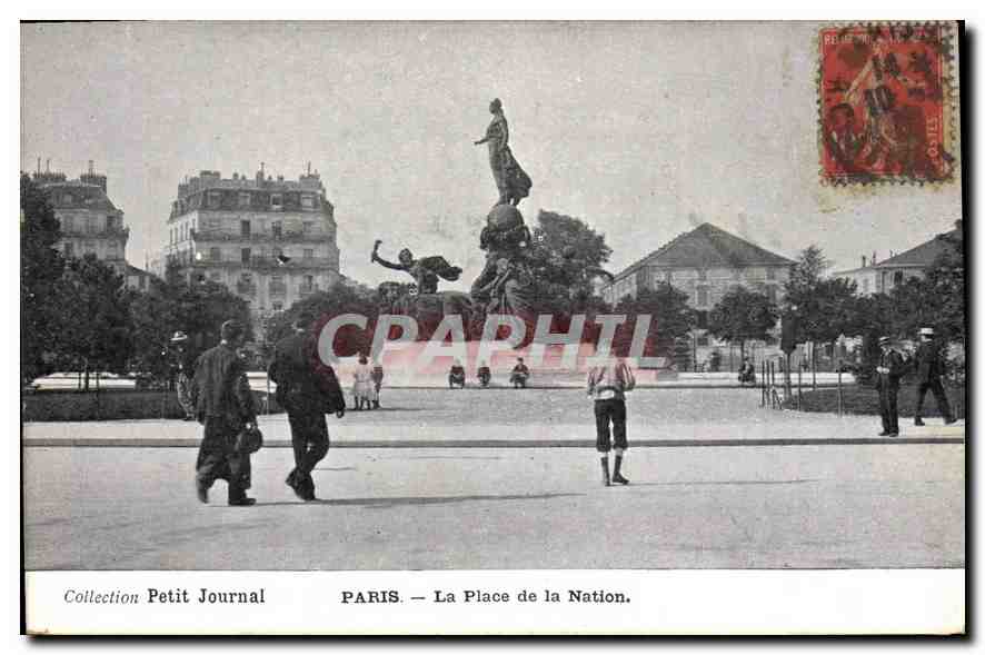 CPA Paris La Place de la Nation