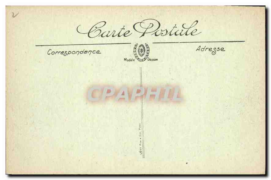 CPA Paris Fontaine des Innocents — Rückseite