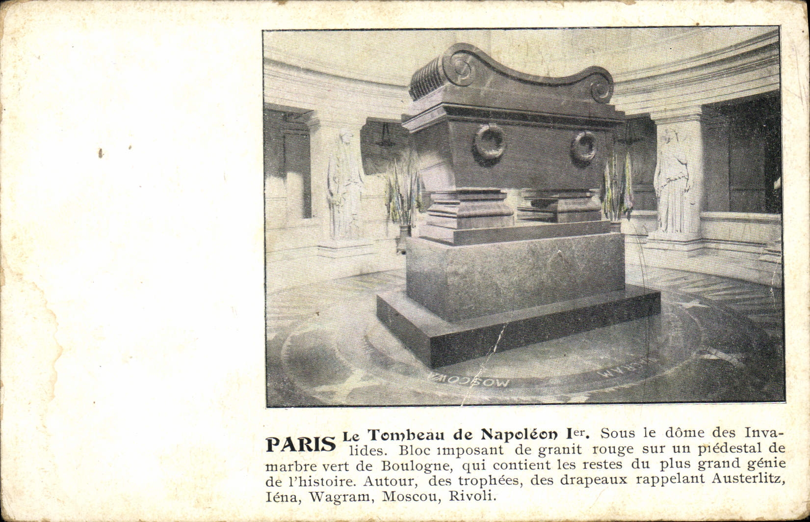 CPA Paris Le Tombeau de Napoleon Ier