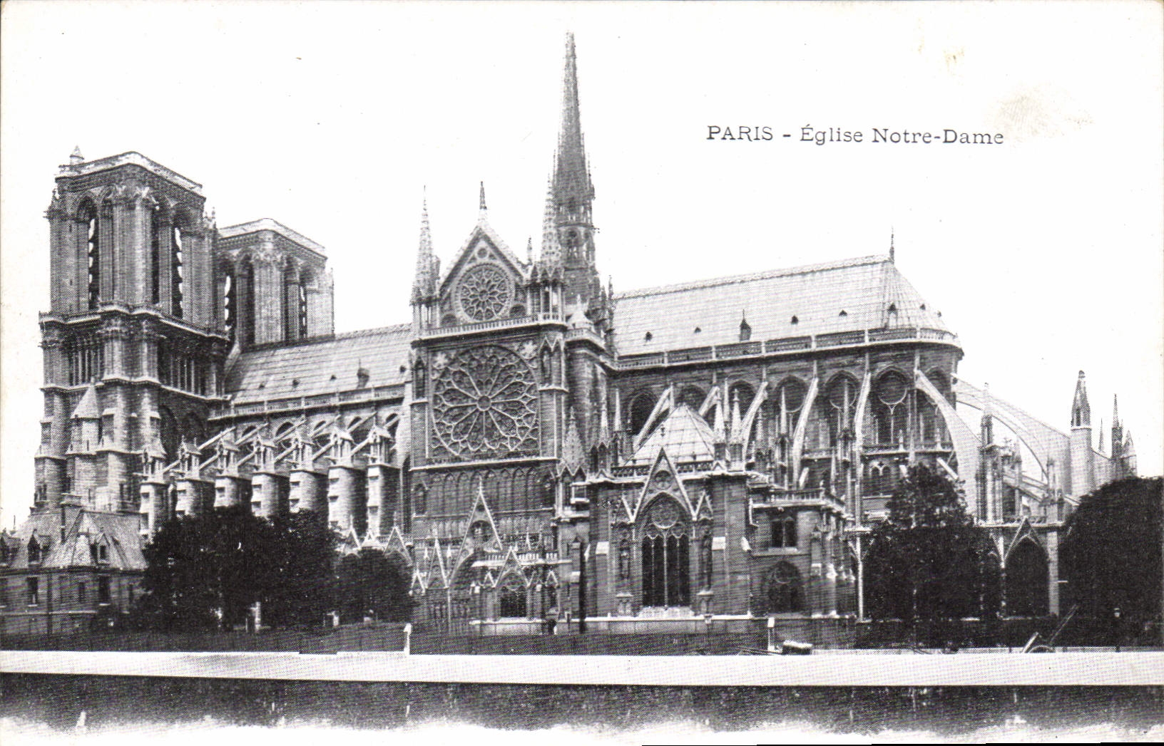 CPA Paris Eglise Notre Dame