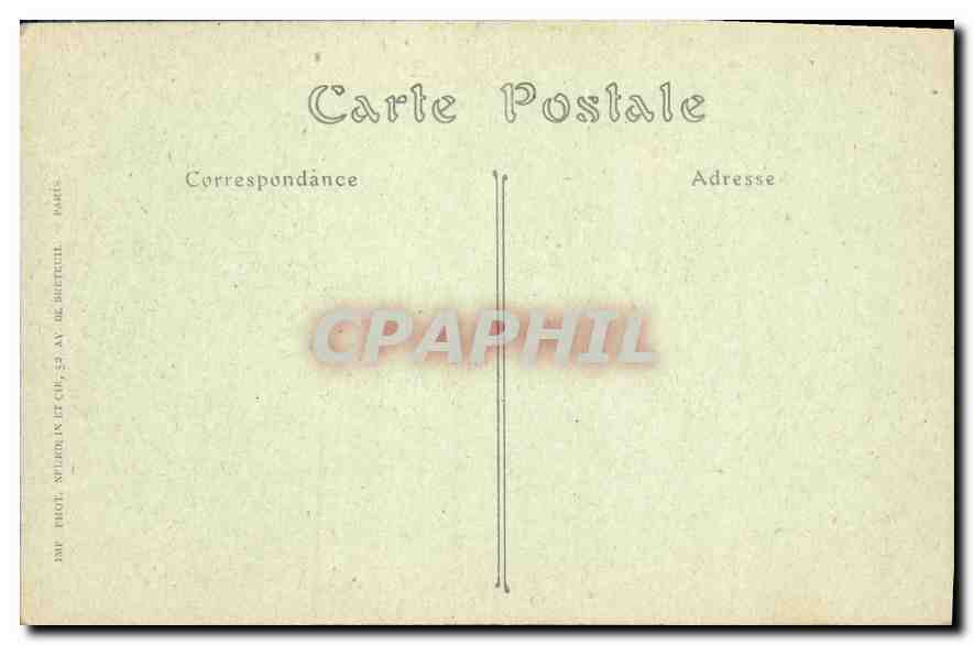 CPA Paris L'Arc de Triomphe du Carrousel — Rückseite