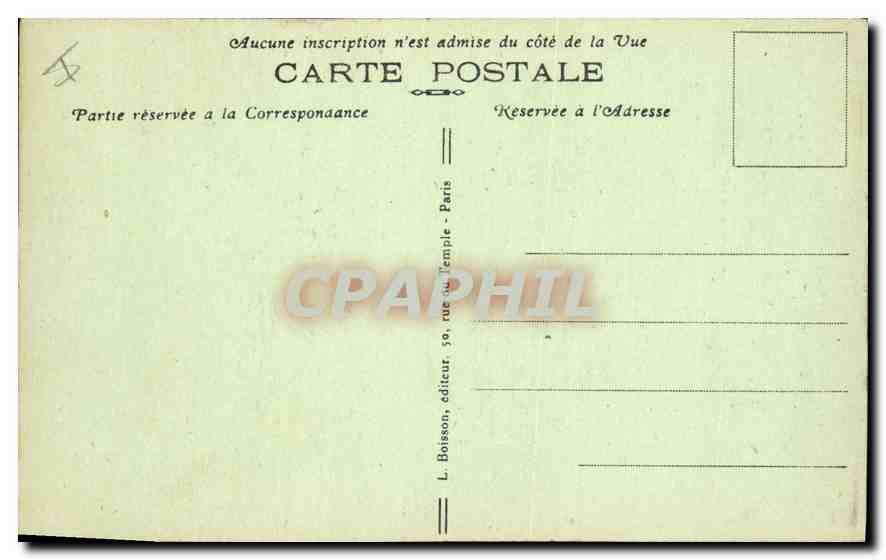 CPA Paris Eglise Saint Jacques du Haut Pas (XVIIe siecle) — Verso