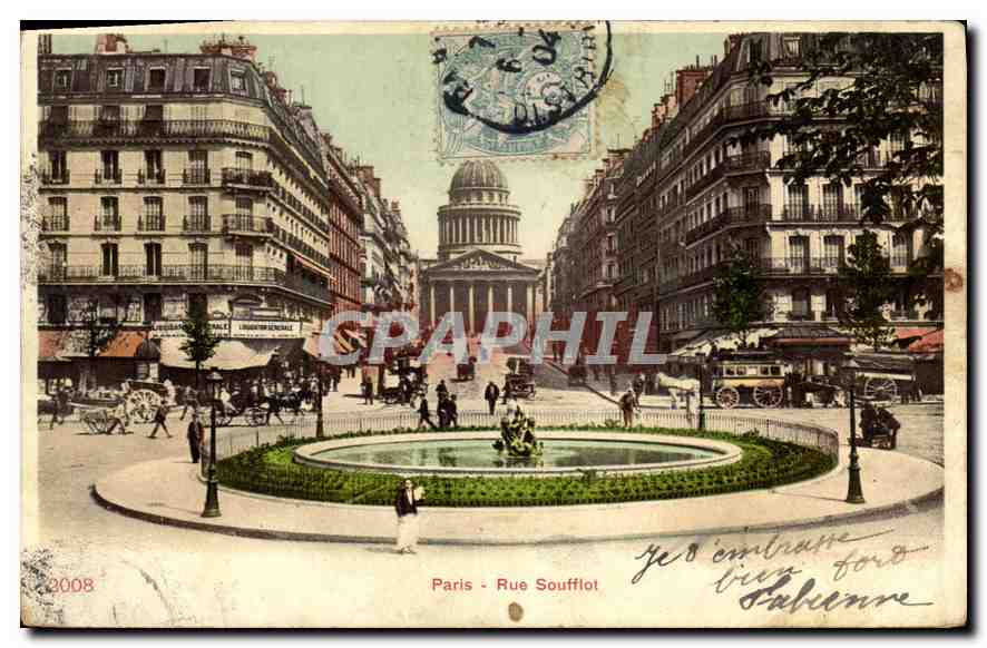 CPA Paris Rue Soufflot