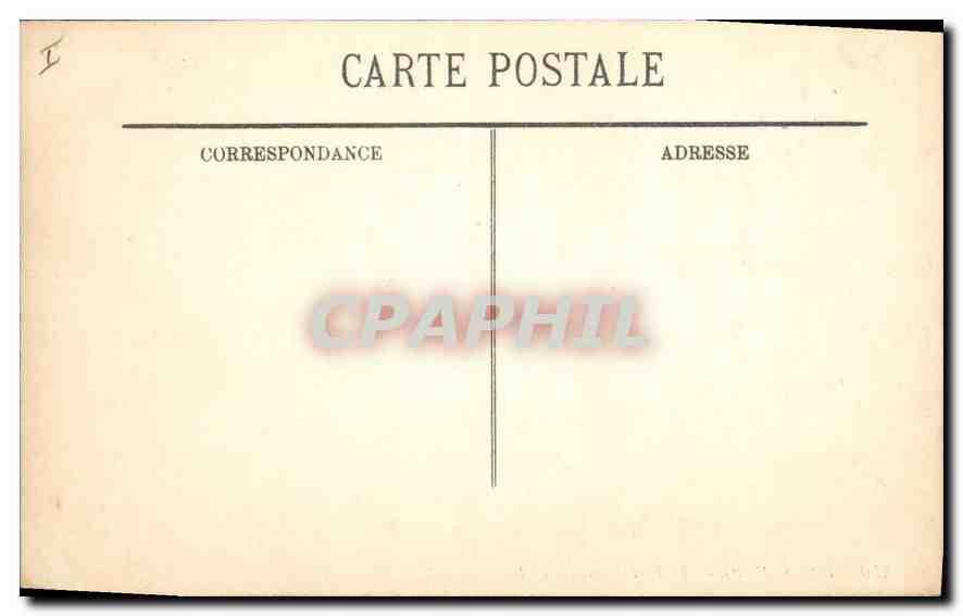 CPA Paris (VIIIe) Le Parc Monceau — Rückseite